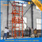 лифтов ведущего бруса 1T 12m одобренный CE подъем груза пакгауза вертикальных гидровлический